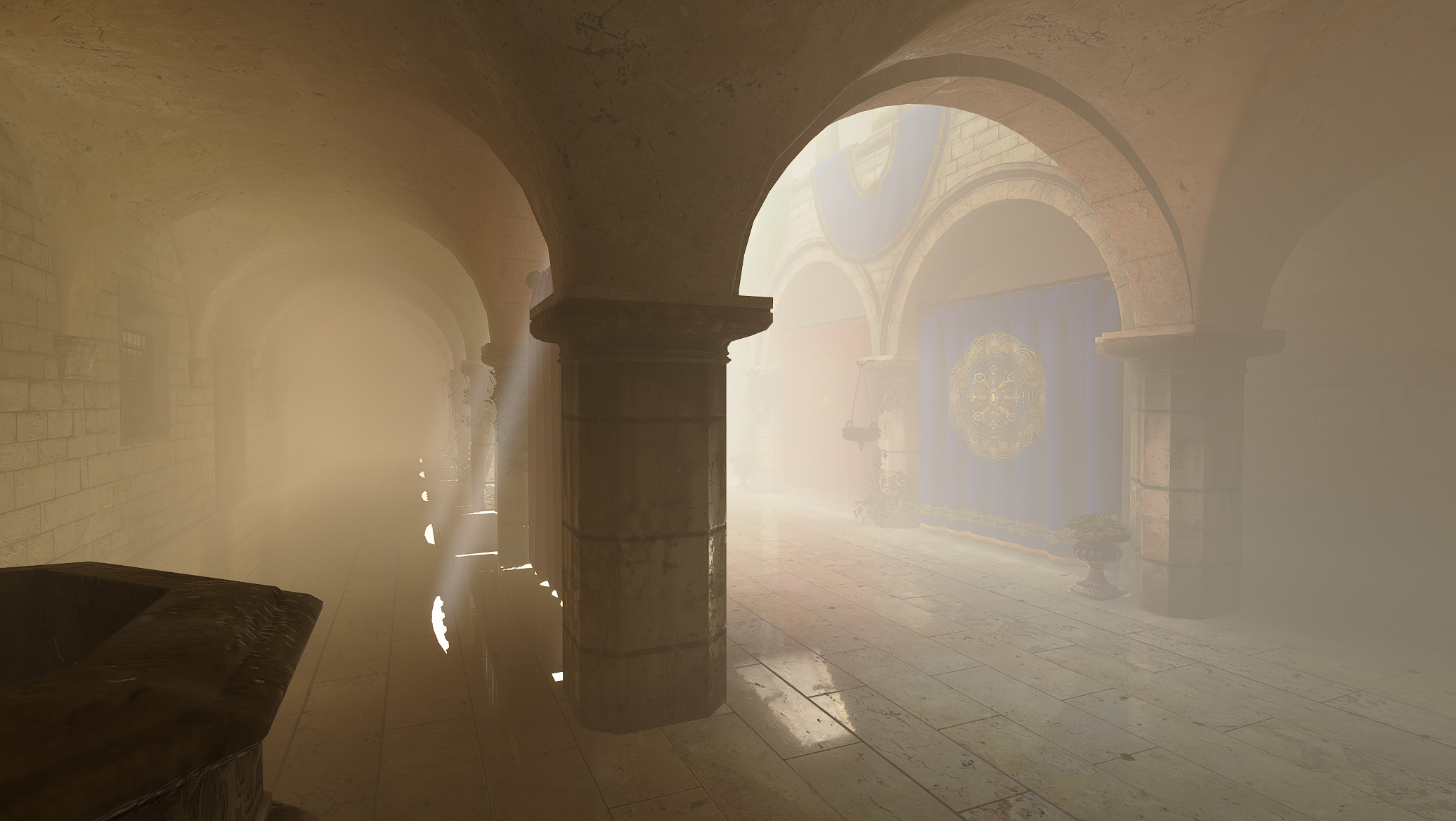 Global Illumination affecting Volumetric Fog