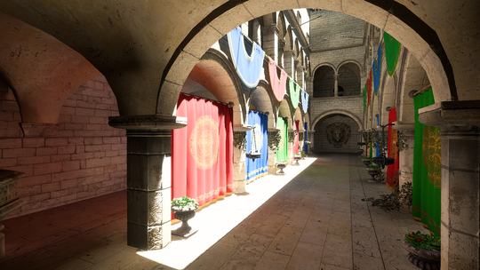 Experiments with 'Scalable Real-Time Global Illumination'